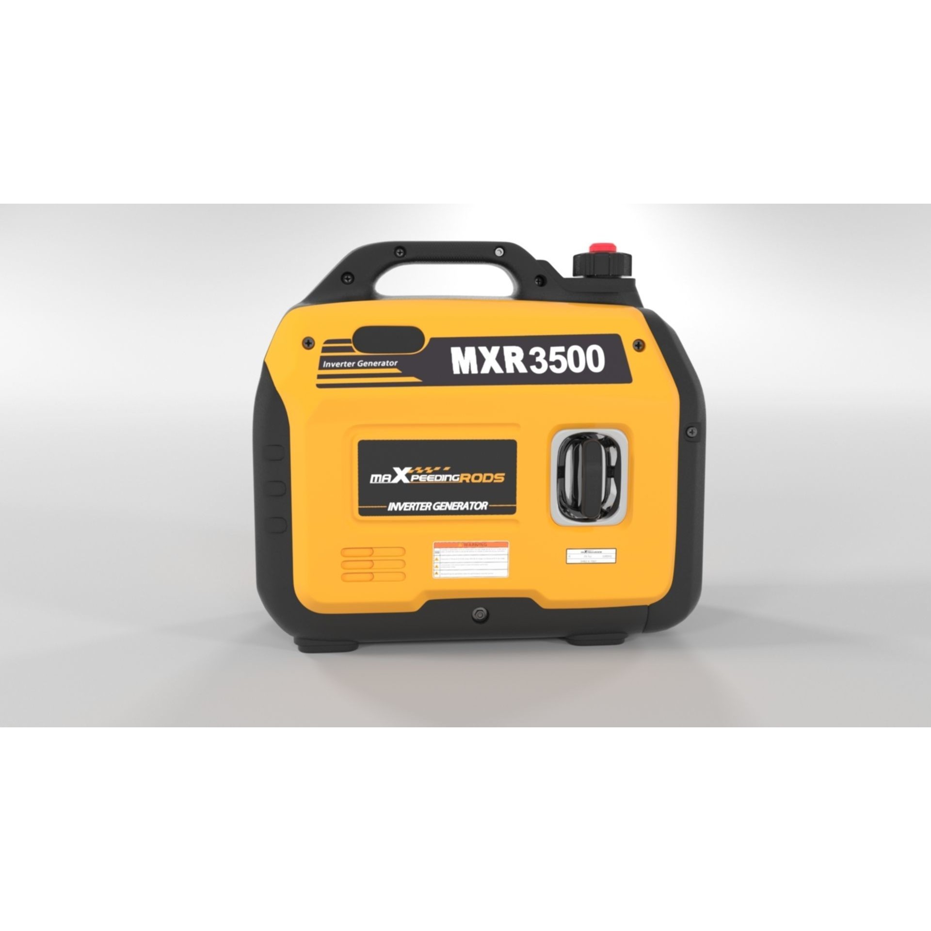 maXpeedingrods Portable Inverter Generator - Low-Poly Game-Ready 3D Model - View 4