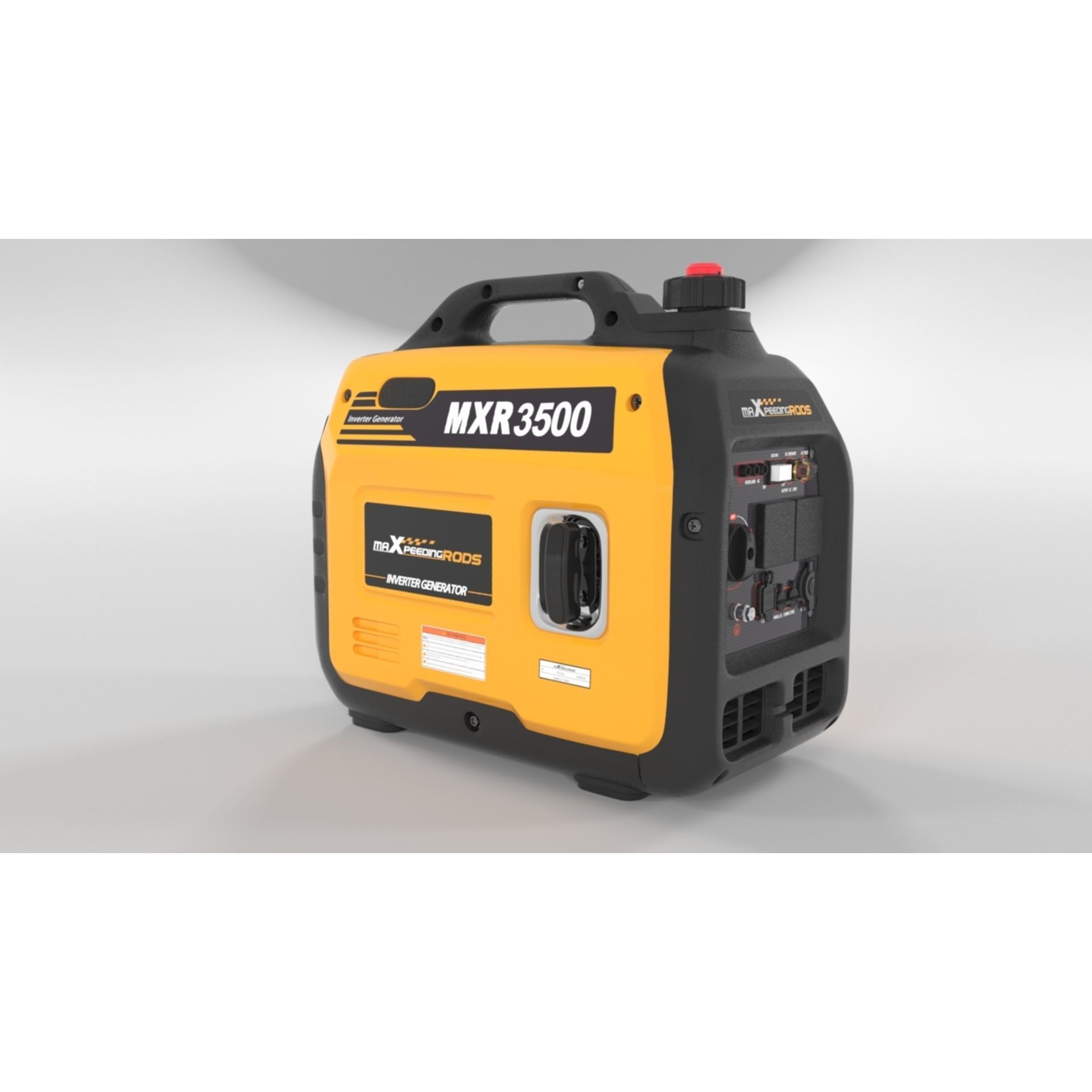 maXpeedingrods Portable Inverter Generator - Low-Poly Game-Ready 3D Model - View 6