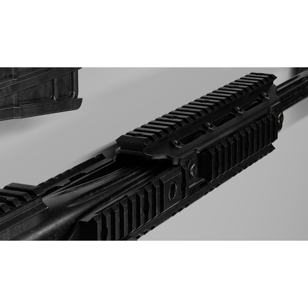 Blaser R93 XTEK Limited Australia 3D Model – Low Poly Game Asset, FBX - View 15
