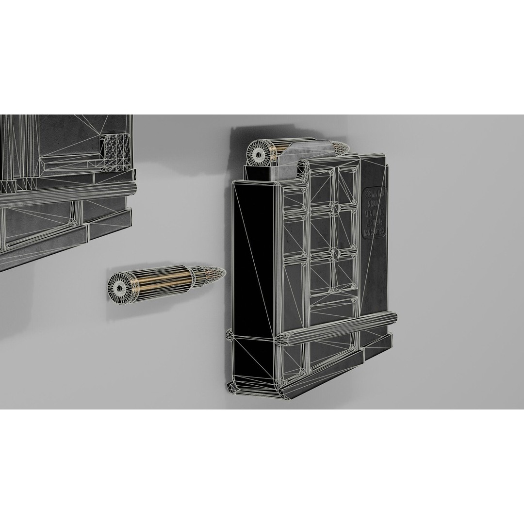 Blaser R93 XTEK Limited Australia 3D Model – Low Poly Game Asset, FBX - View 53