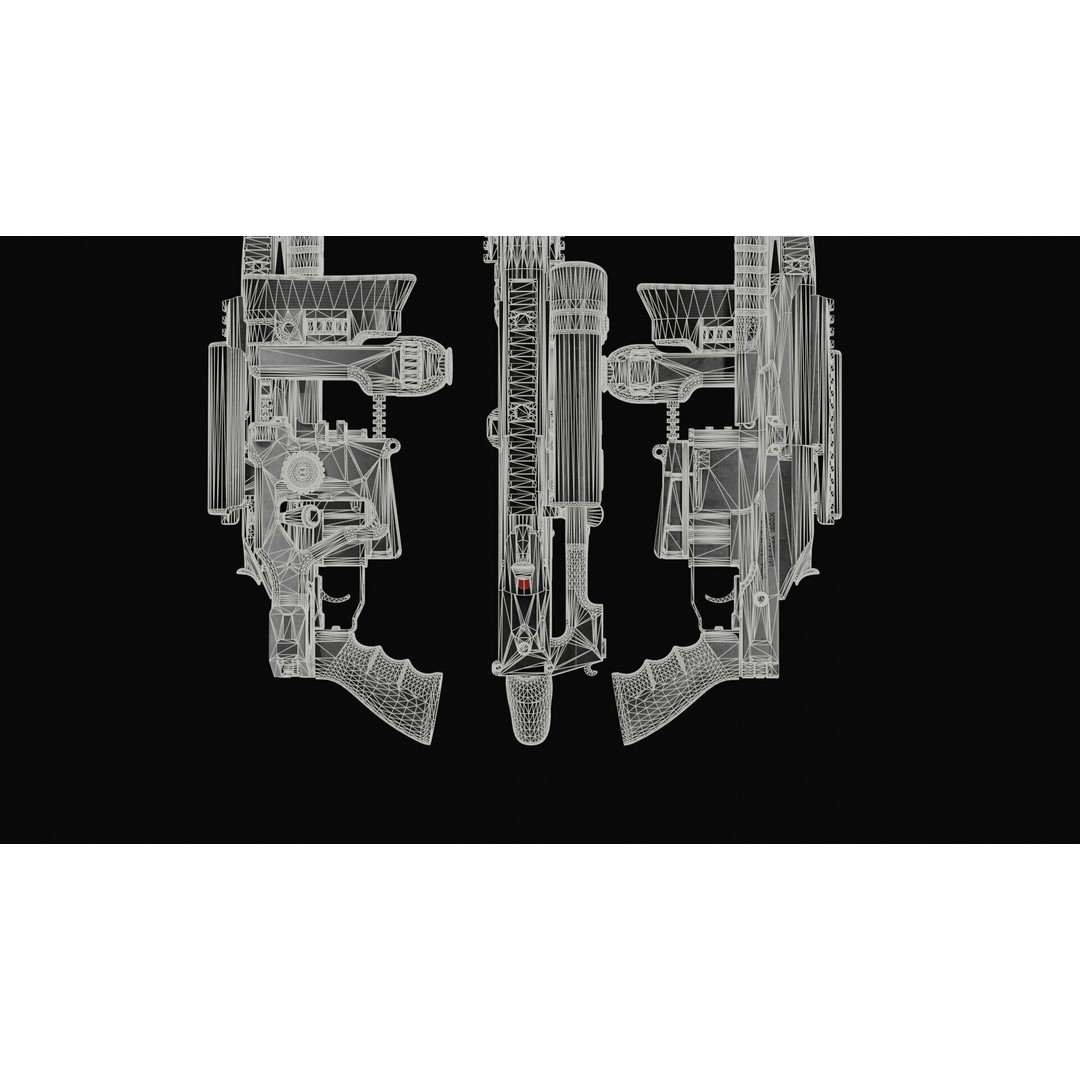Blaser R93 XTEK Limited Australia 3D Model – Low Poly Game Asset, FBX - View 59
