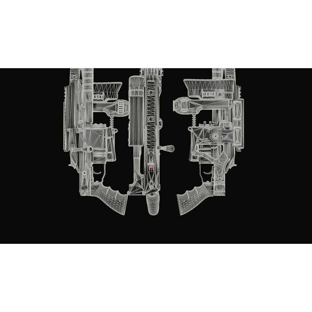 Blaser R93 XTEK Limited Australia 3D Model – Low Poly Game Asset, FBX - View 60