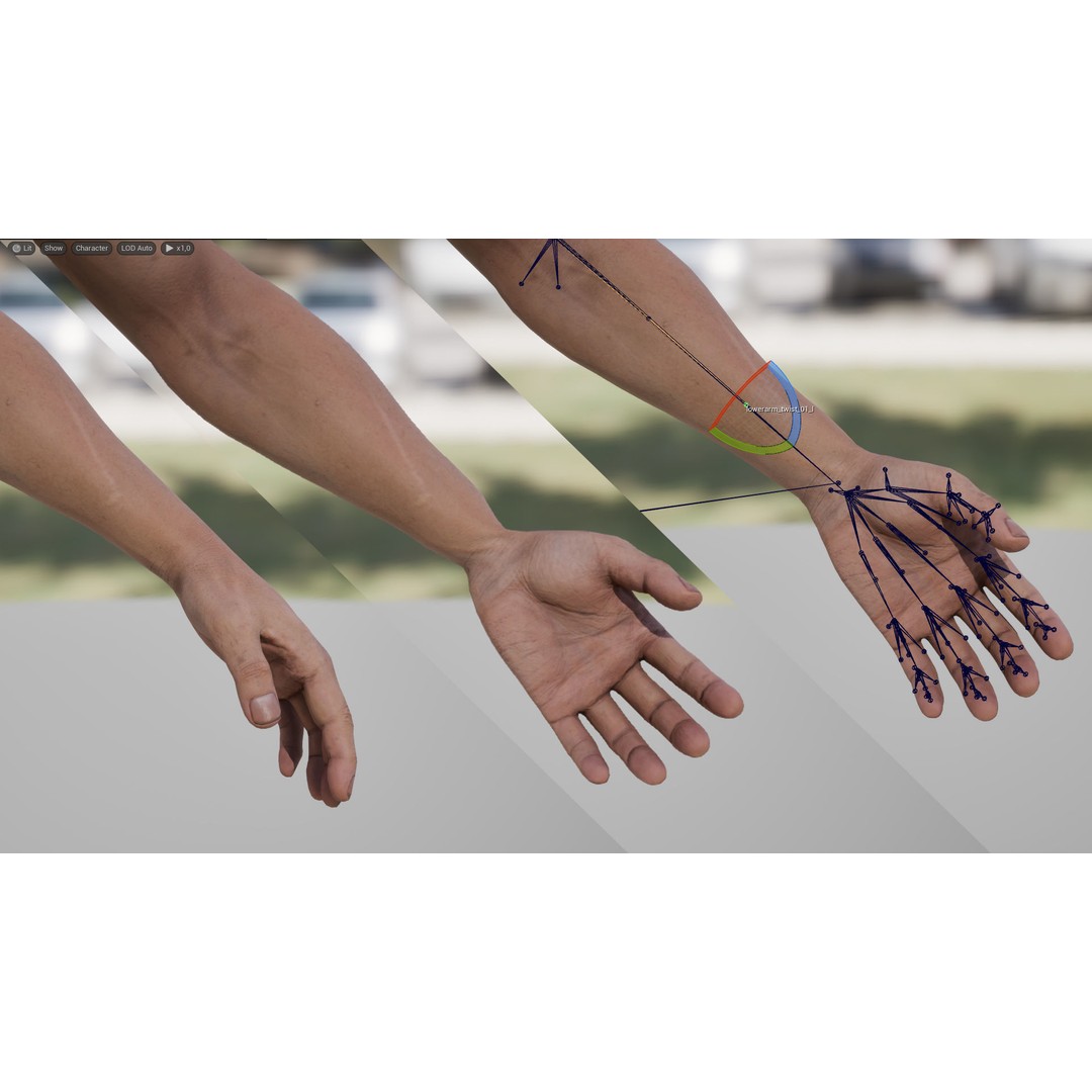 Modular Military Soldier 3D Model – Low Poly Game Ready Character, FBX - View 21