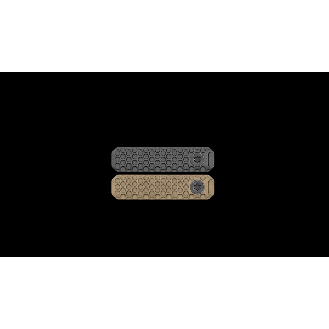 RailScales M-LOK Railcovers 3D Model – Low Poly Tactical Asset, FBX - View 4