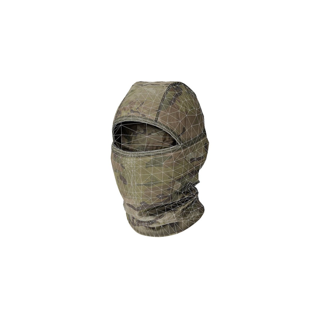 Balaclava 3D Model – Low Poly Tactical Headwear, Game Ready, PBR - View 6
