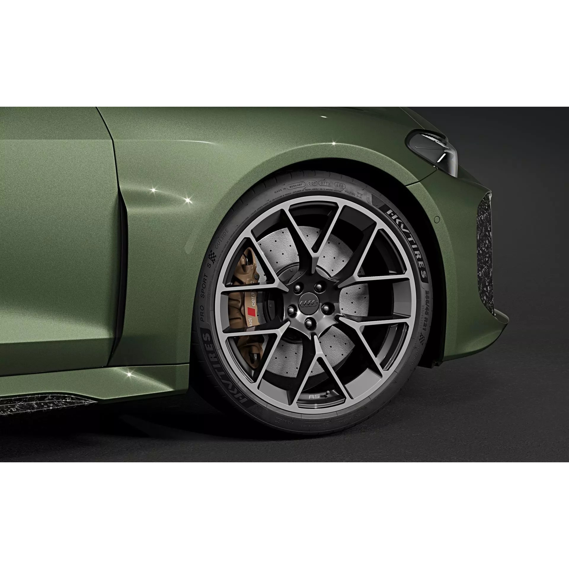 2027 Audi RS5 Sedan - High-Quality 3D Model - View 13