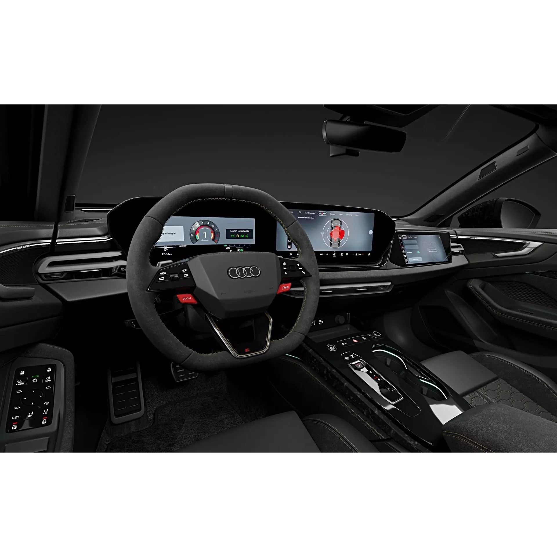 2027 Audi RS5 Sedan - High-Quality 3D Model - View 19