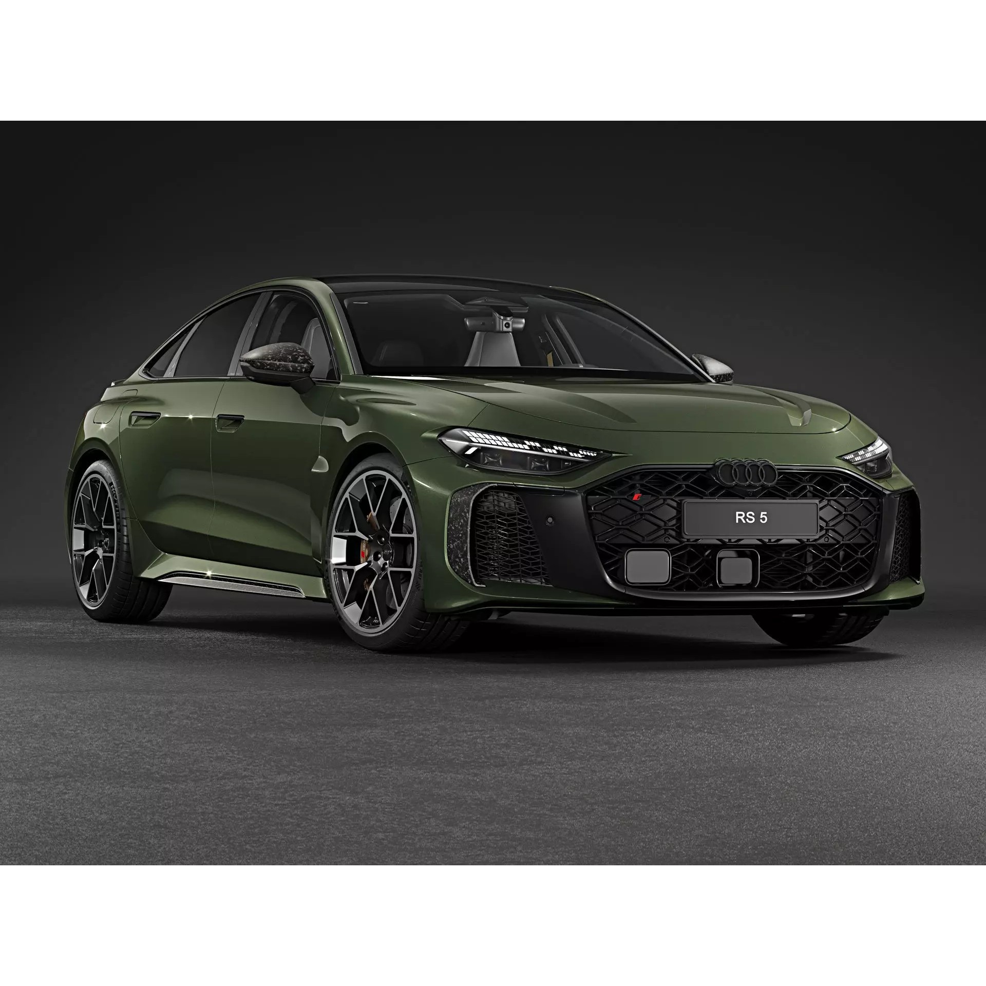 2027 Audi RS5 Sedan - High-Quality 3D Model - View 2