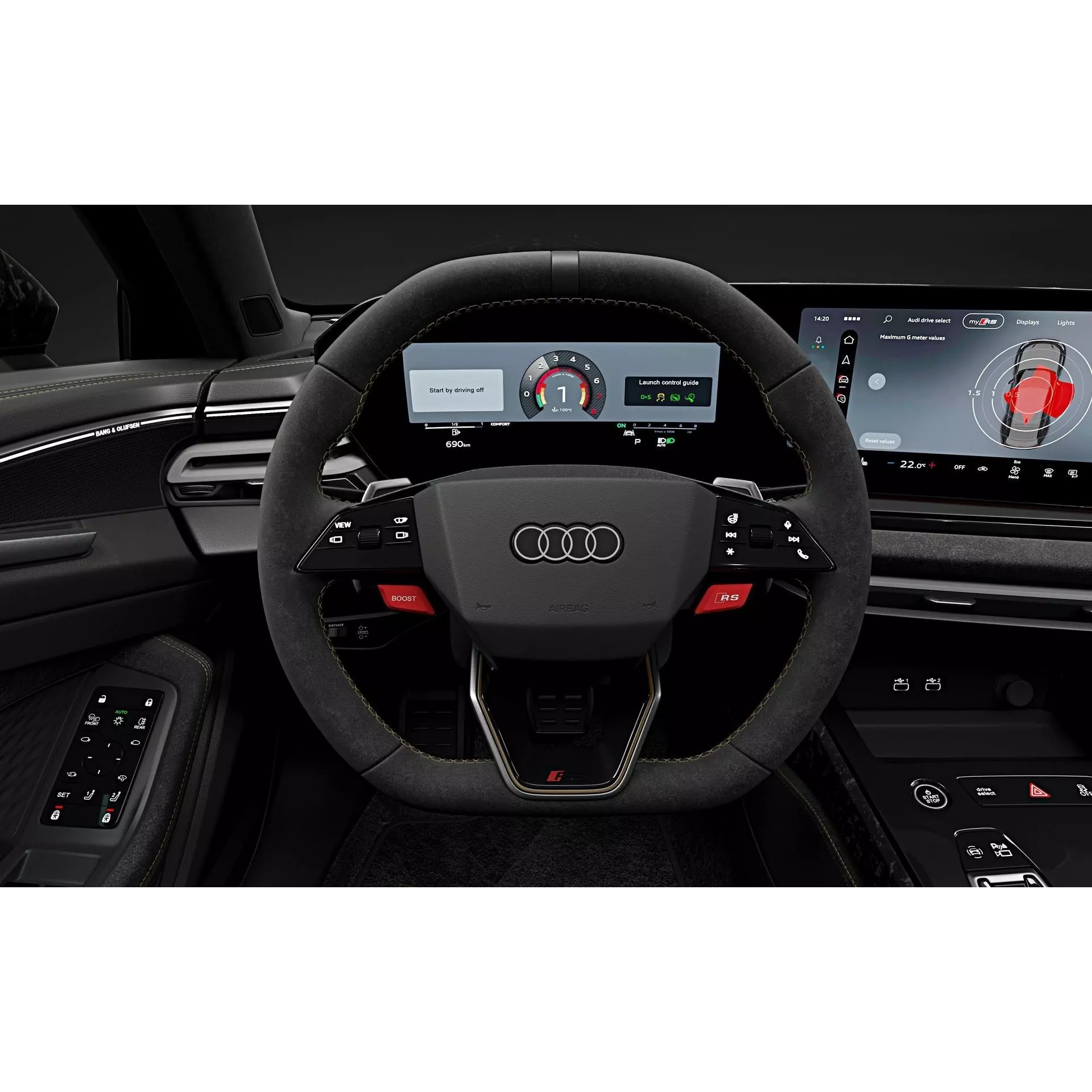 2027 Audi RS5 Sedan - High-Quality 3D Model - View 21