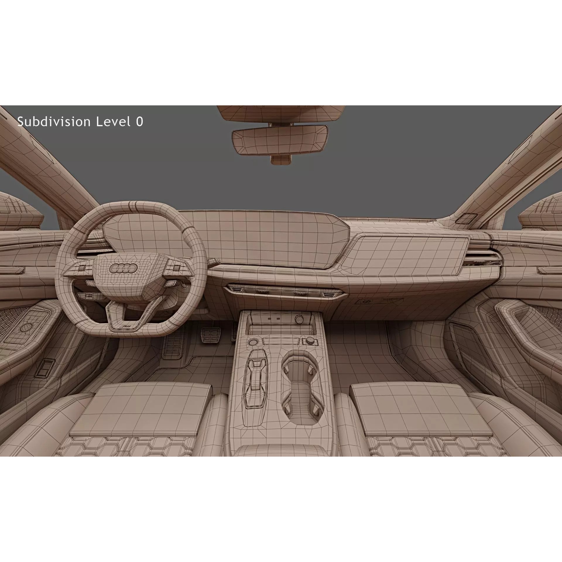 2027 Audi RS5 Sedan - High-Quality 3D Model - View 37