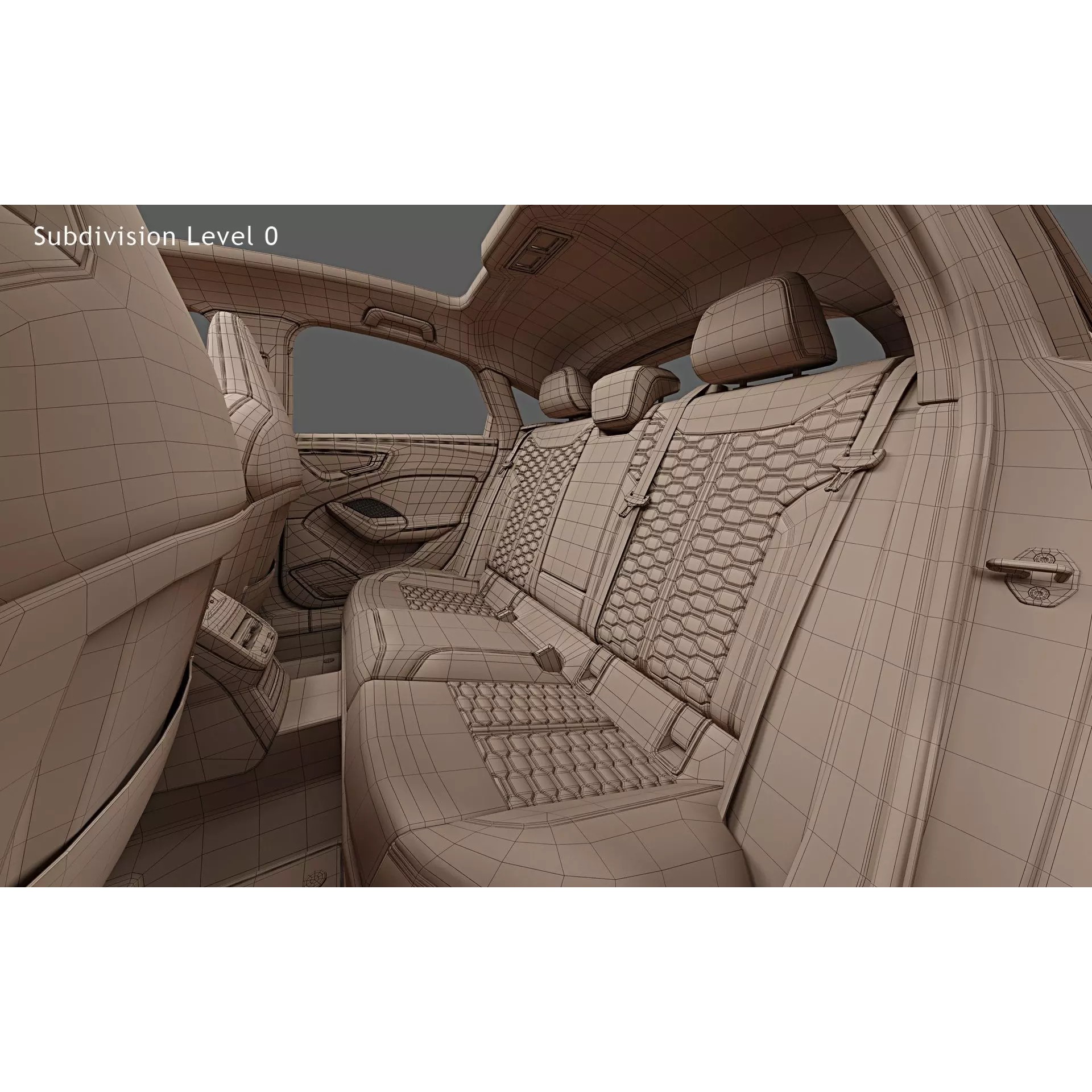 2027 Audi RS5 Sedan - High-Quality 3D Model - View 39