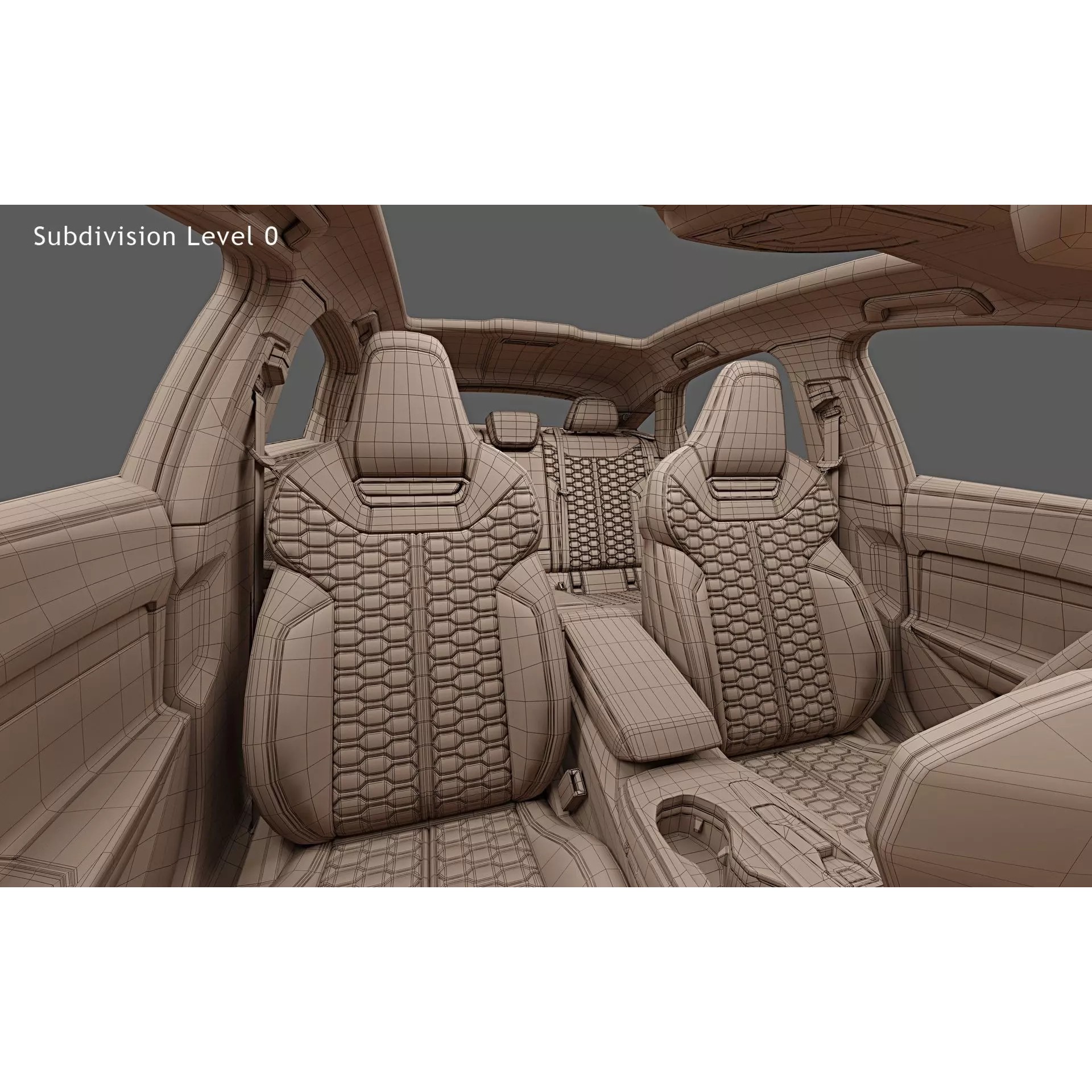 2027 Audi RS5 Sedan - High-Quality 3D Model - View 40