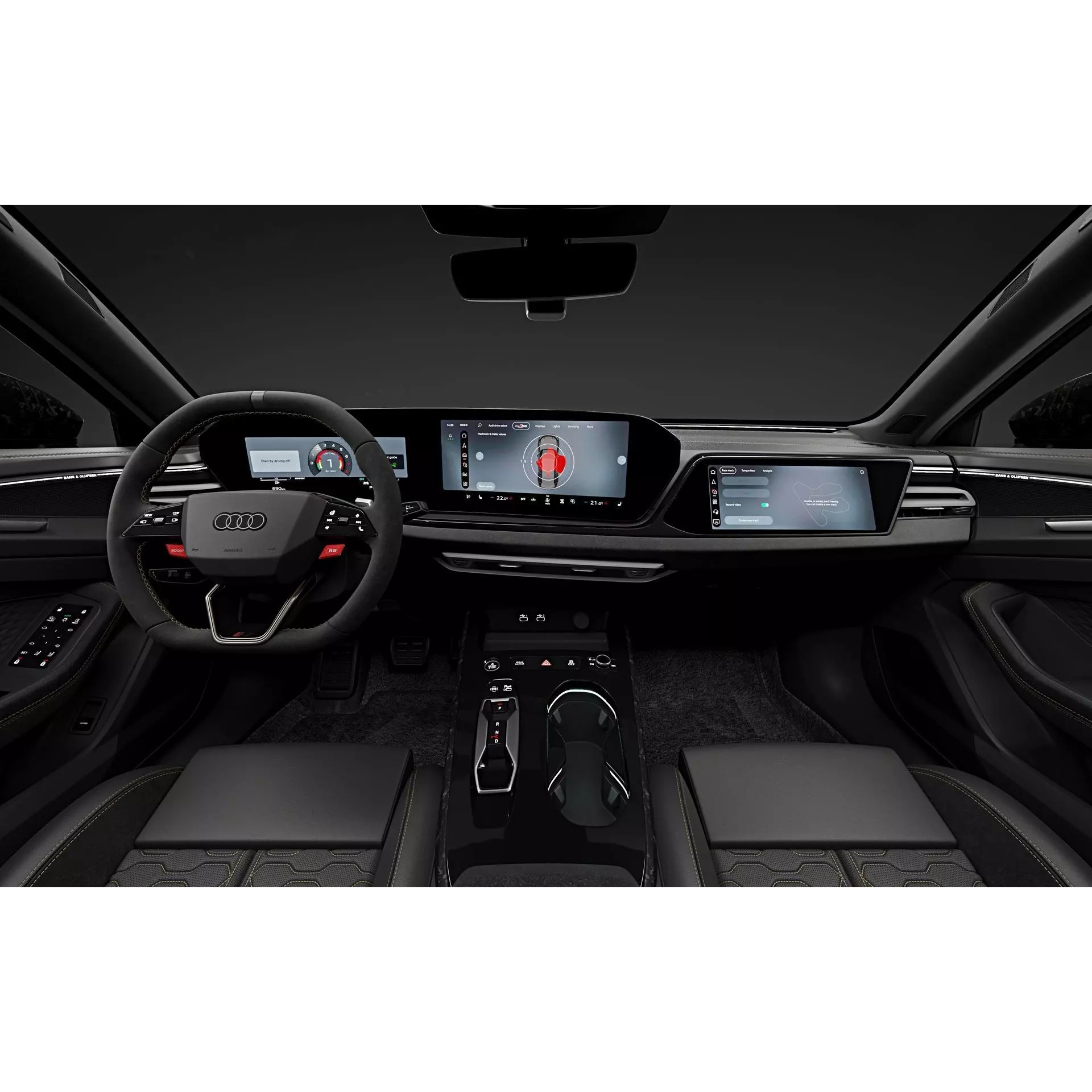 2027 Audi RS5 Sedan - High-Quality 3D Model - View 5