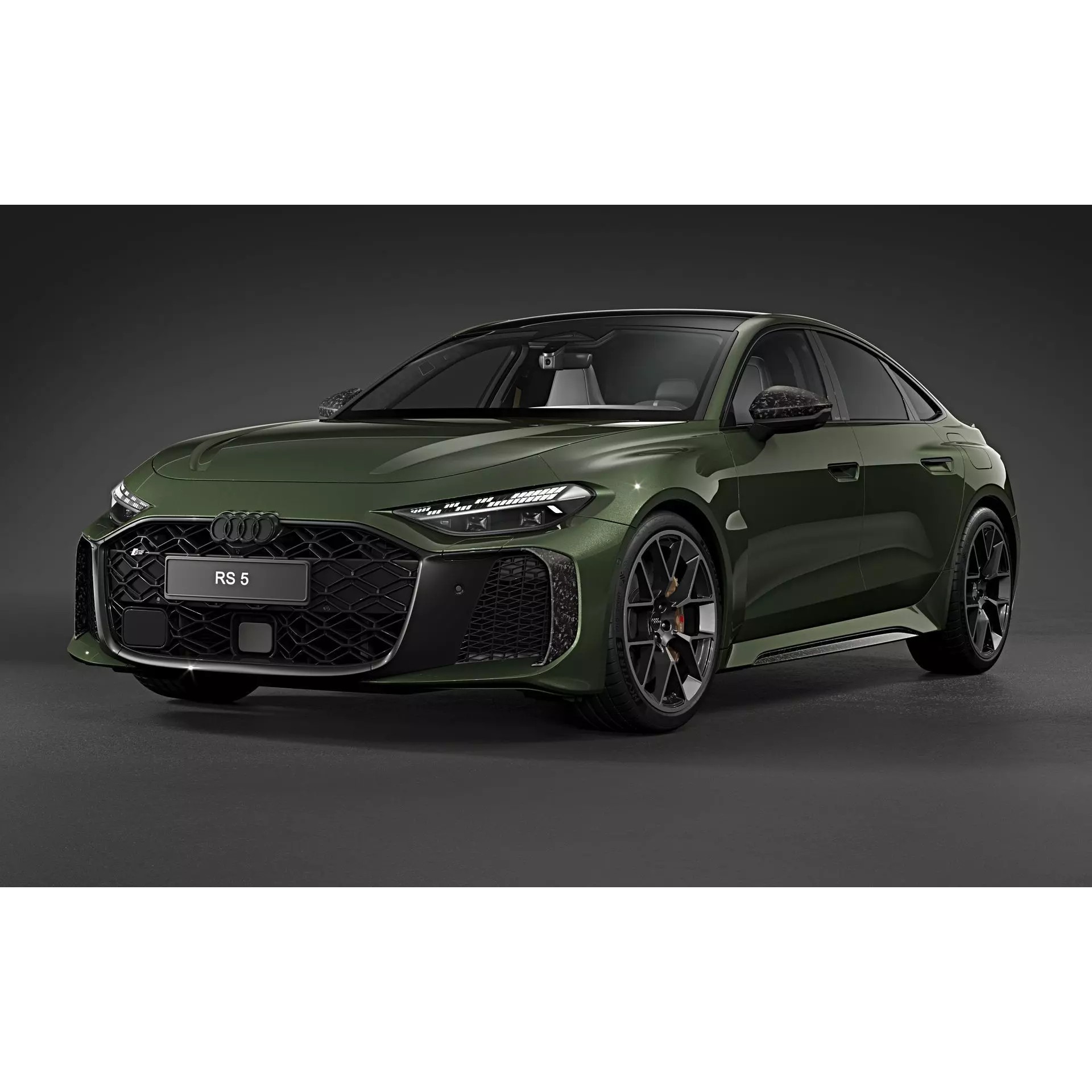 2027 Audi RS5 Sedan - High-Quality 3D Model - View 6