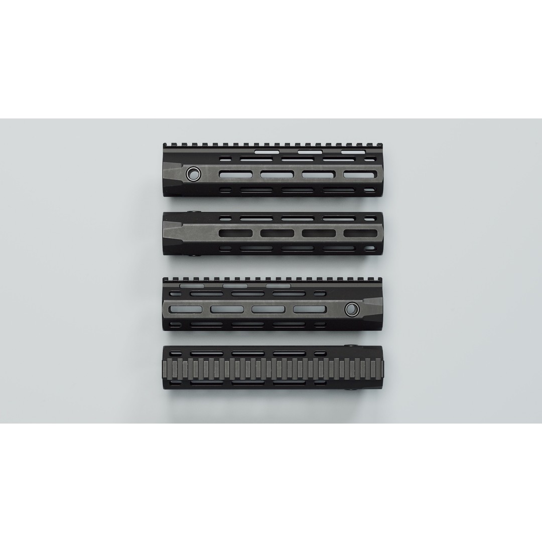 AR-15 3D Model – Low Poly URX-4 Handguards, FBX - View 8