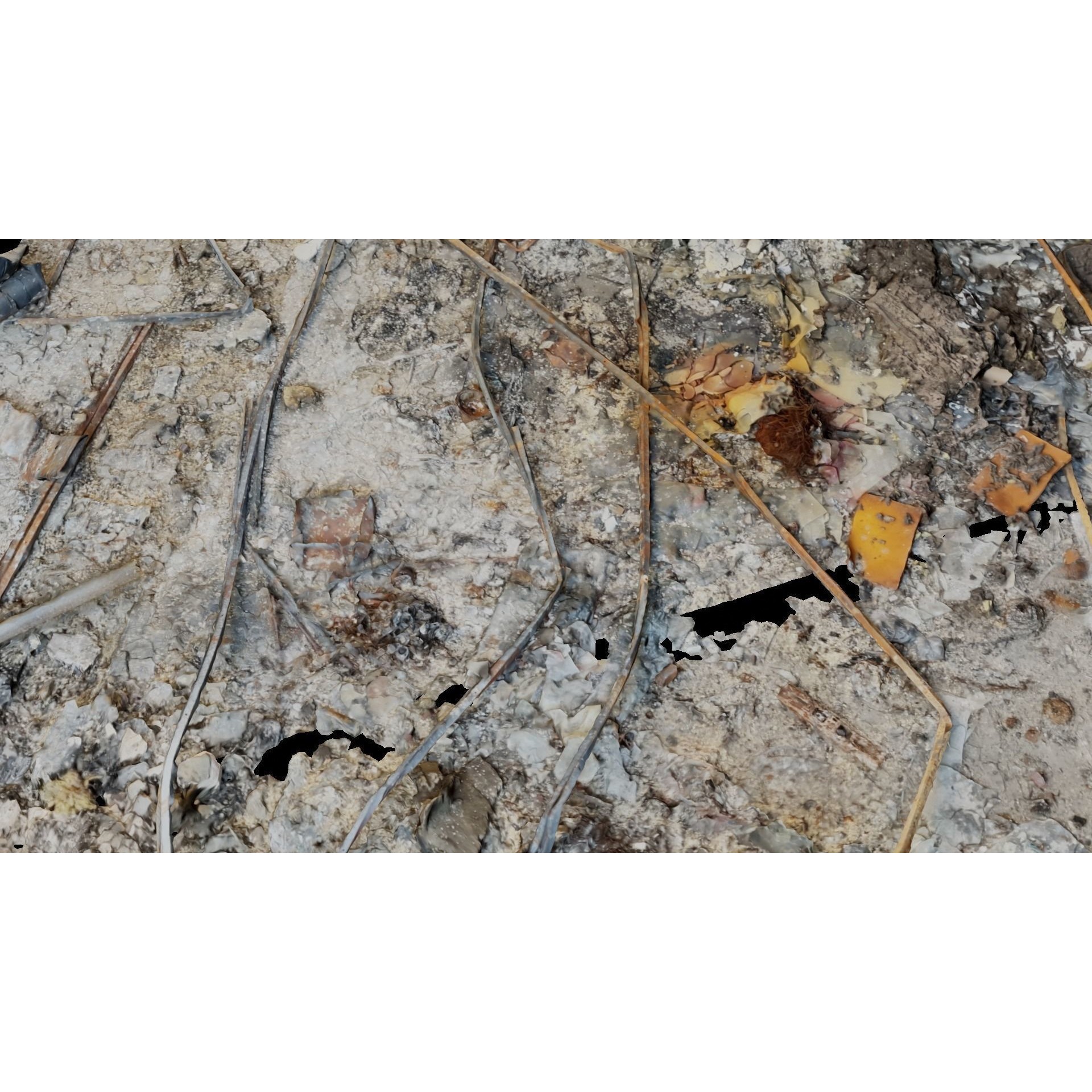 USCANS Ukraine Debris Set 4 - Low-Poly Game-Ready 3D Model - View 15