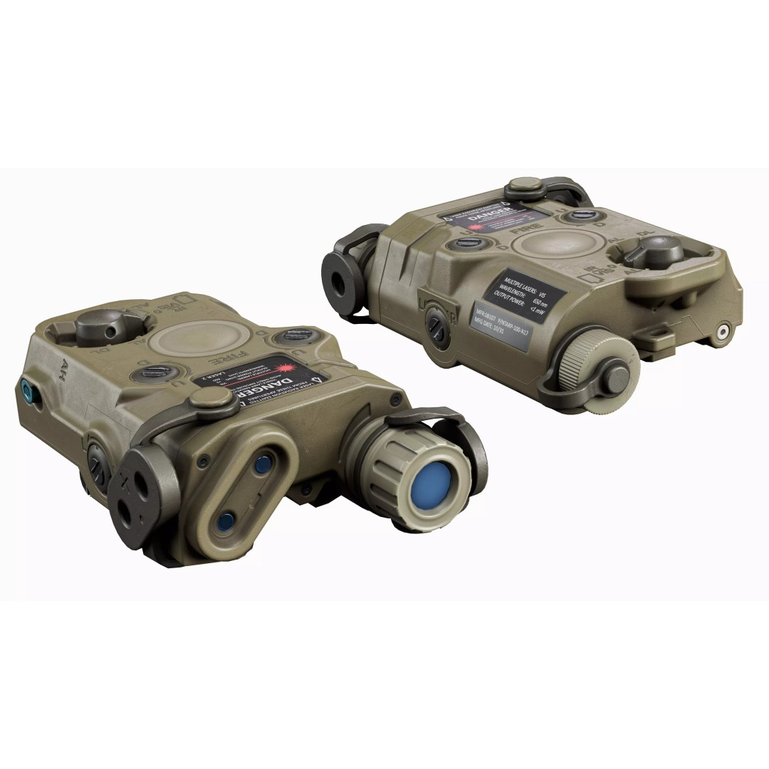 Laser Sight AN-PEQ 15 3D Model – Low Poly Game Asset, FBX, PBR - View 7