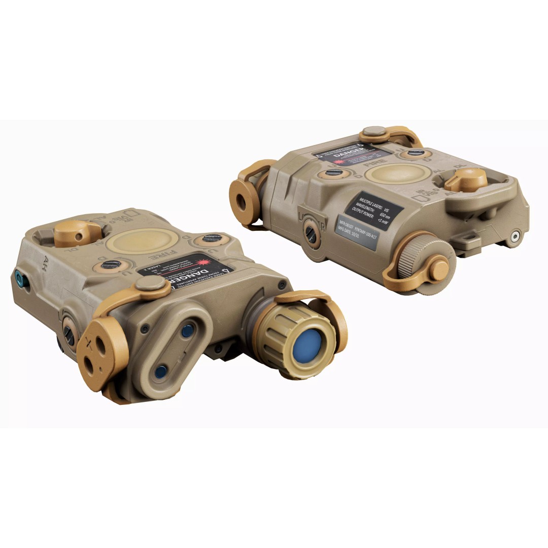 Laser Sight AN-PEQ 15 3D Model – Low Poly Game Asset, FBX, PBR - View 8