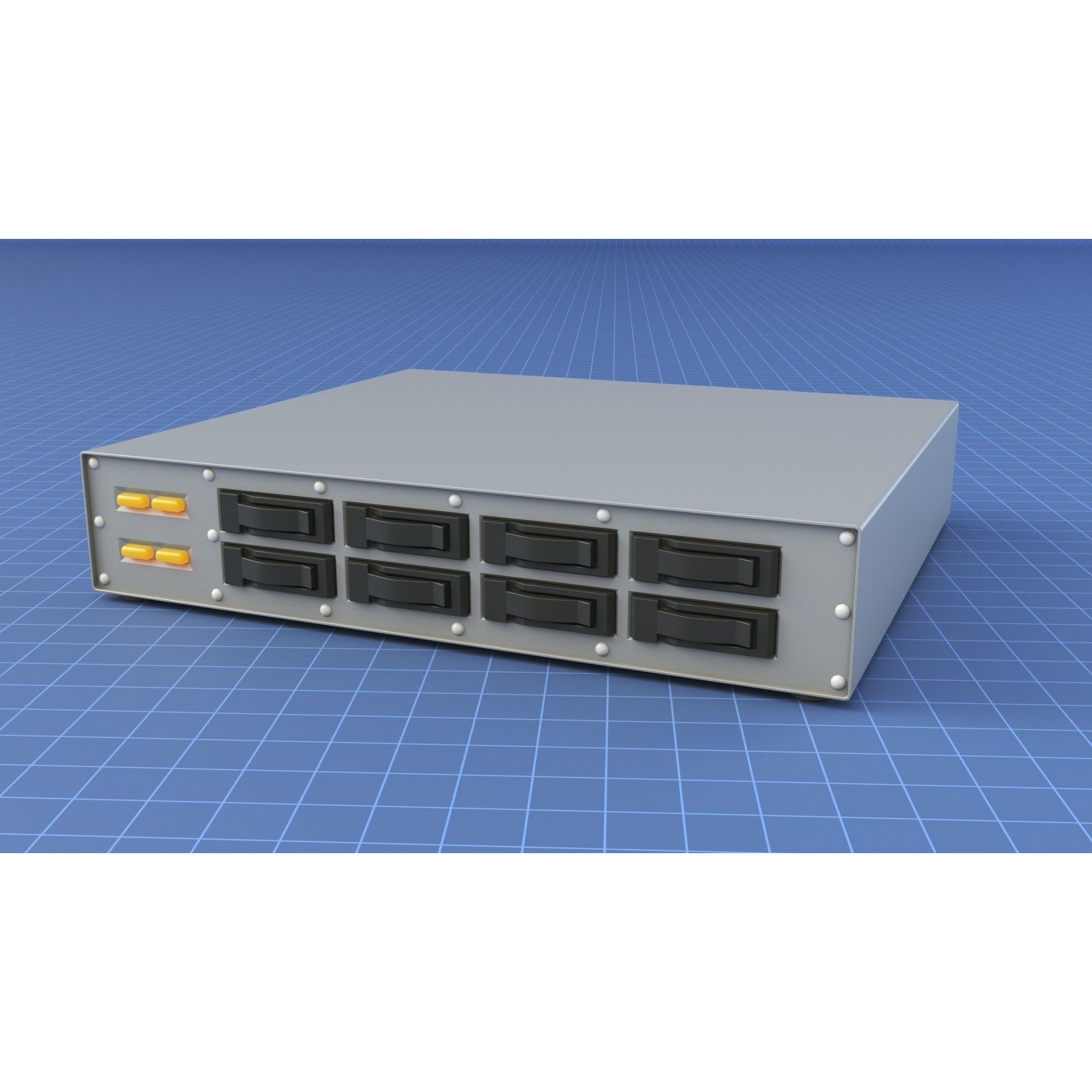 Control Panel 1 - Low-Poly Game-Ready 3D Model