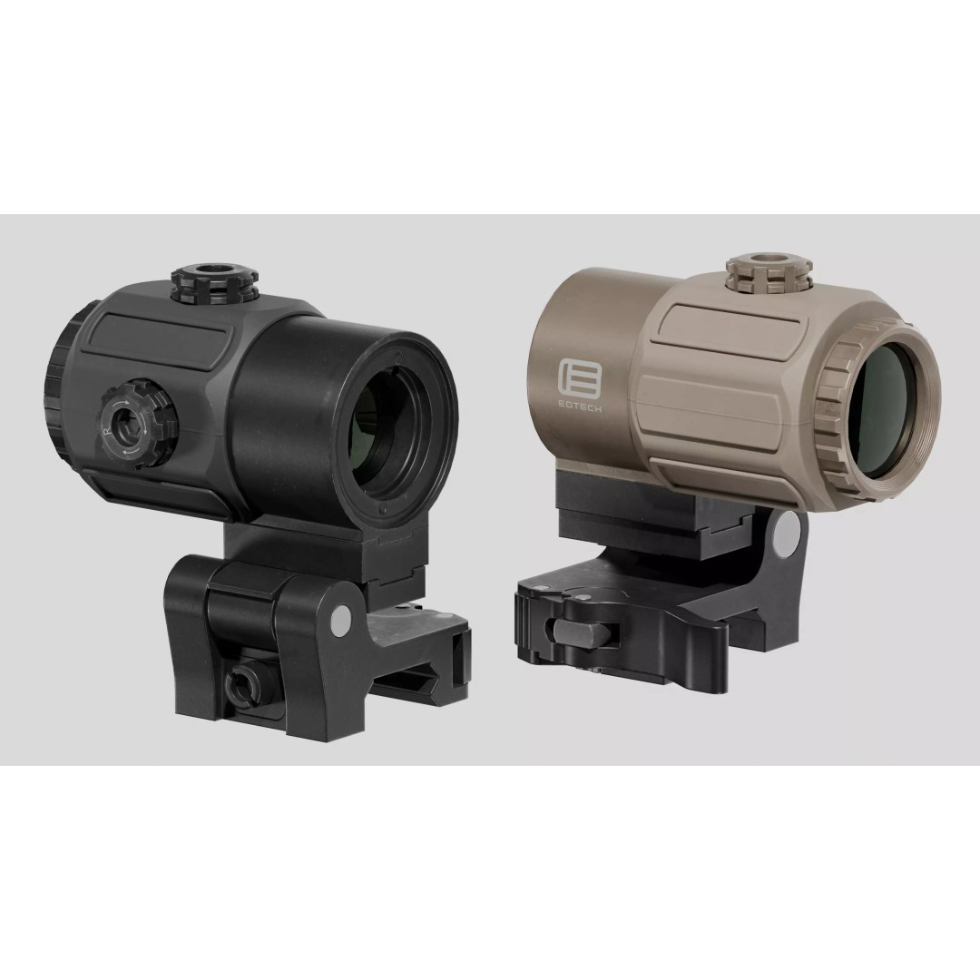 EOTech G43 Magnifier 3D Model – Low Poly Game Ready Asset, FBX, OBJ - View 3