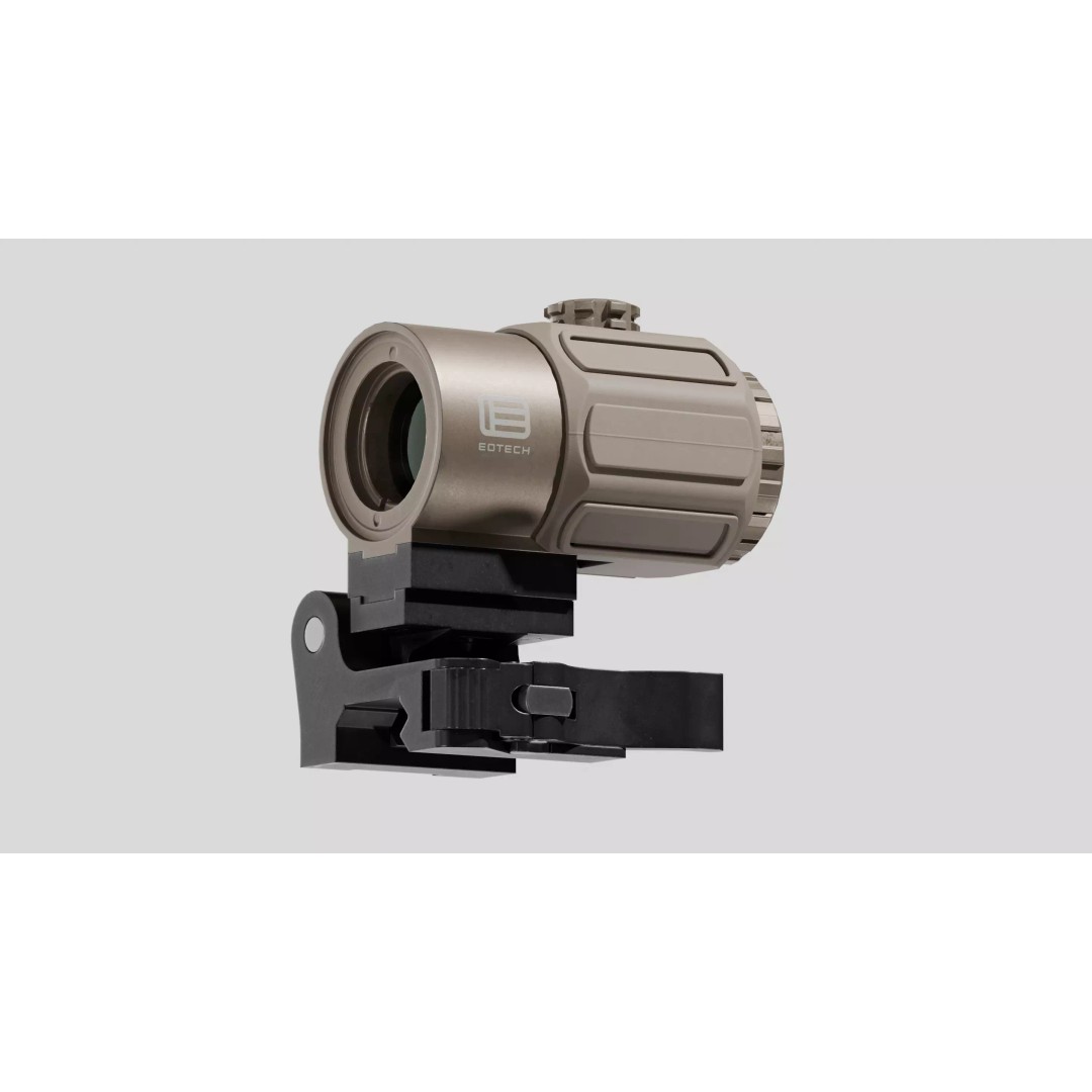 EOTech G43 Magnifier 3D Model – Low Poly Game Ready Asset, FBX, OBJ - View 5