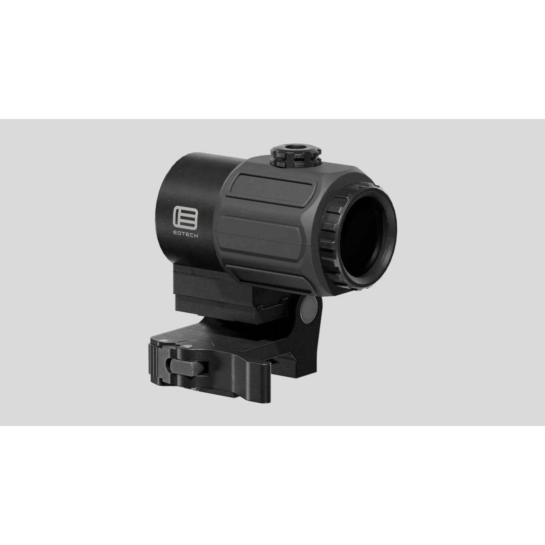 EOTech G43 Magnifier 3D Model – Low Poly Game Ready Asset, FBX, OBJ - View 8