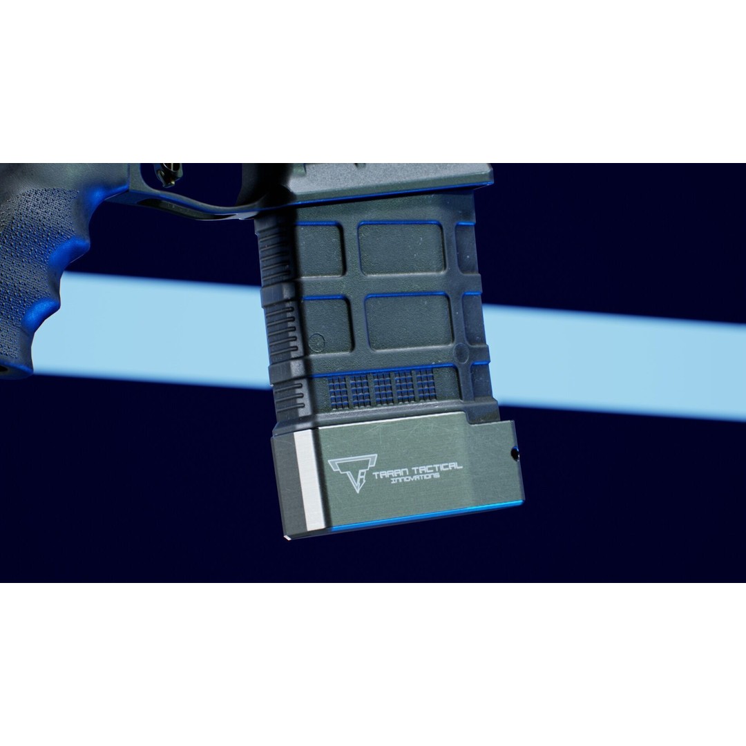 Magpul 20 Round Mag 3D Model – Low Poly Game-Ready Asset, FBX, OBJ - View 4
