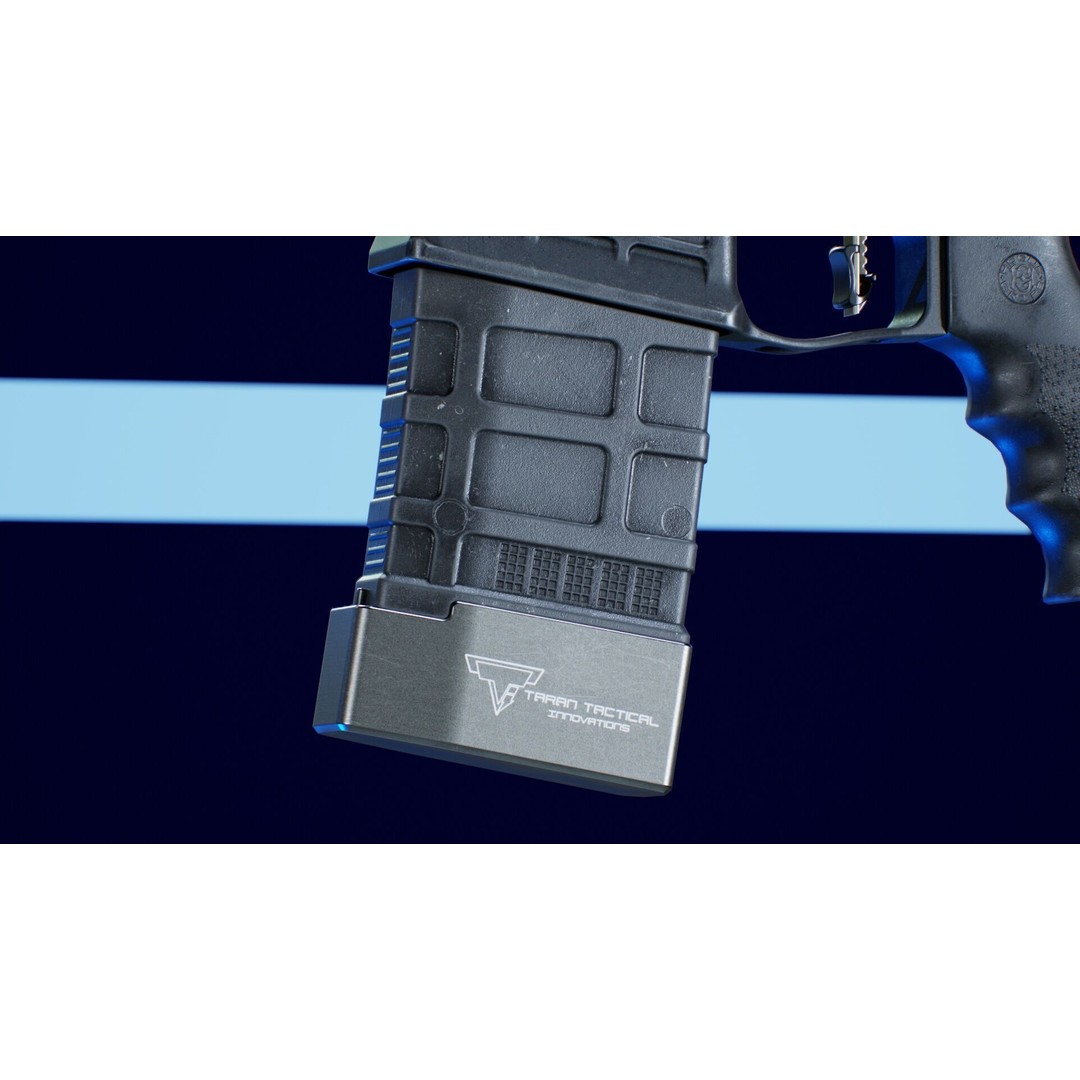 Magpul 20 Round Mag 3D Model – Low Poly Game-Ready Asset, FBX, OBJ - View 6