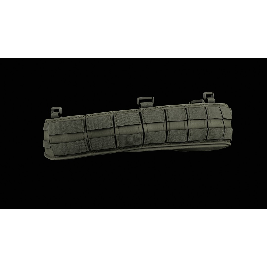 TYR Tactical Gunfighter MAB Belt 3D Model – Low Poly Game Asset, FBX, OBJ - View 21