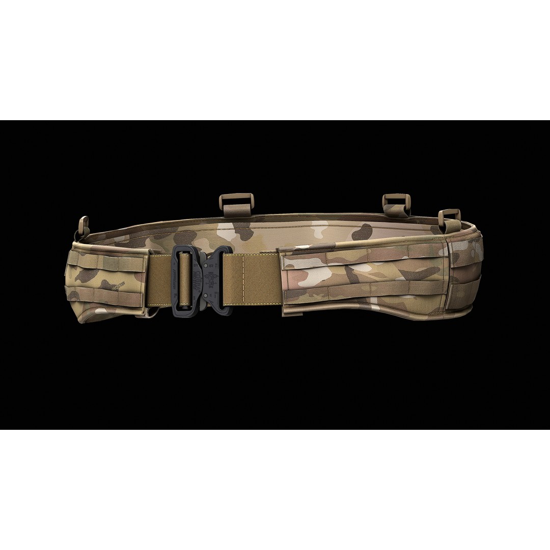 TYR Tactical Gunfighter MAB Belt 3D Model – Low Poly Game Asset, FBX, OBJ - View 28