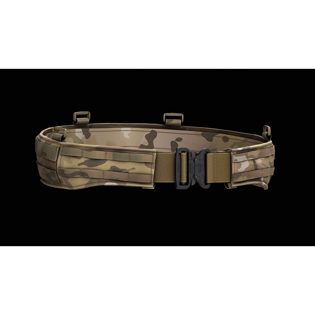 TYR Tactical Gunfighter MAB Belt 3D Model – Low Poly Game Asset, FBX, OBJ - View 3