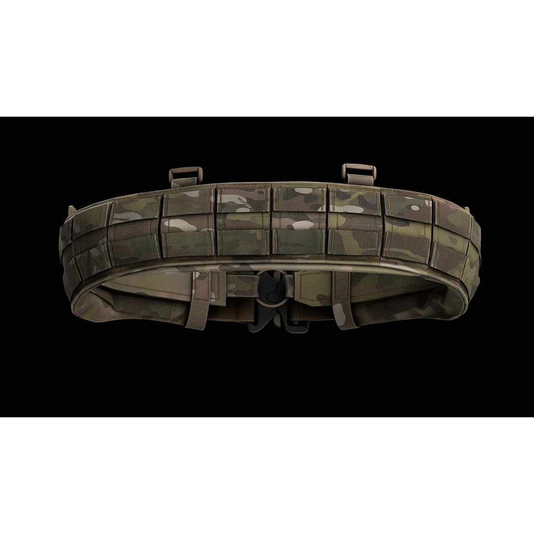 TYR Tactical Gunfighter MAB Belt 3D Model – Low Poly Game Asset, FBX, OBJ - View 31