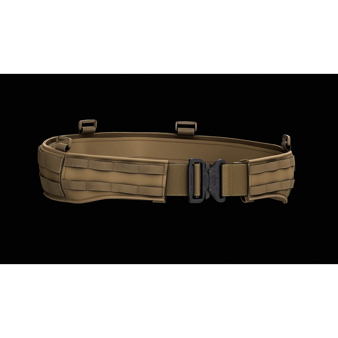 TYR Tactical Gunfighter MAB Belt 3D Model – Low Poly Game Asset, FBX, OBJ - View 5
