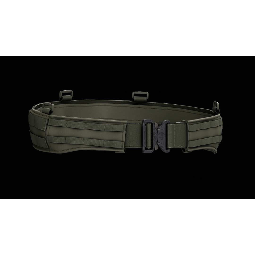 TYR Tactical Gunfighter MAB Belt 3D Model – Low Poly Game Asset, FBX, OBJ - View 7