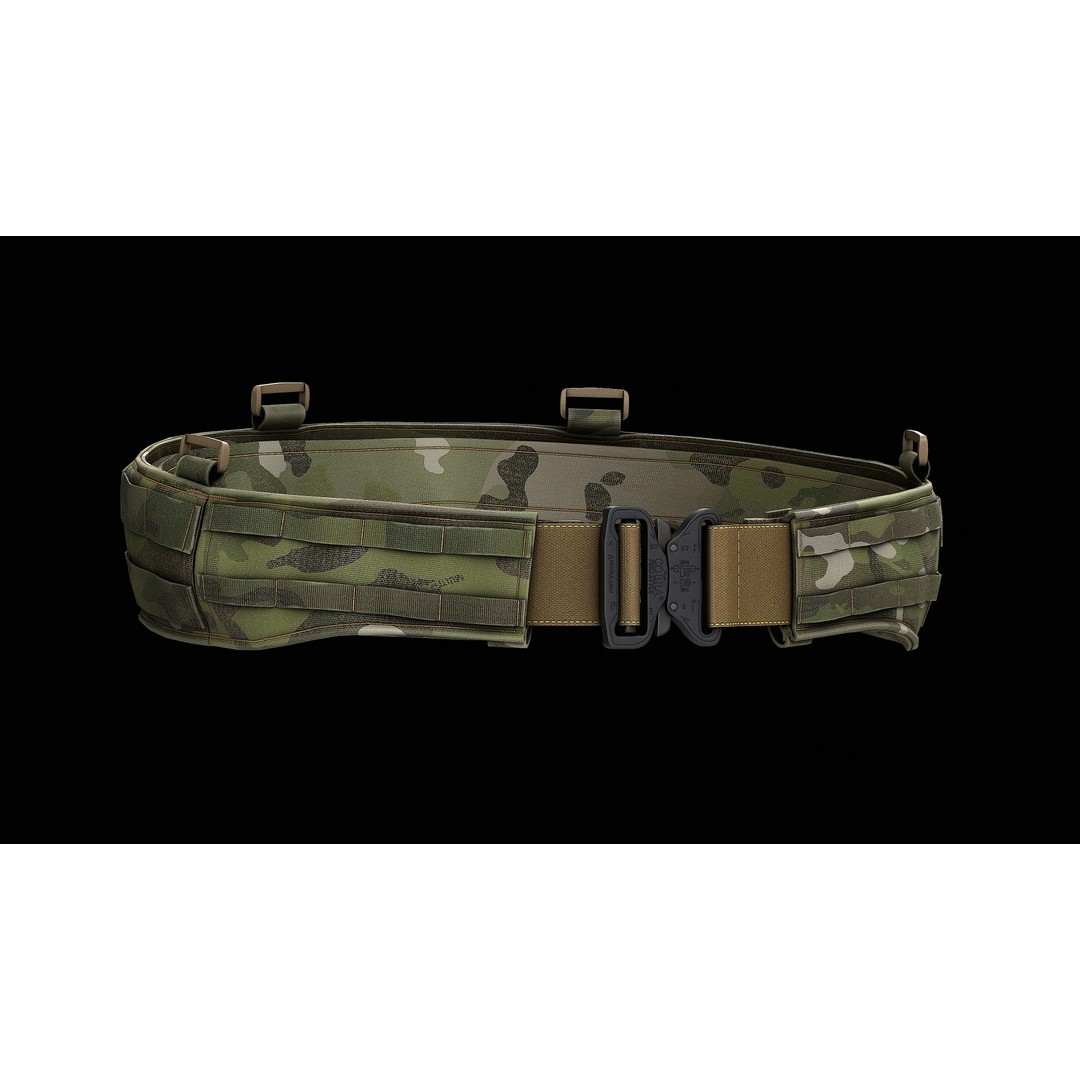 TYR Tactical Gunfighter MAB Belt 3D Model – Low Poly Game Asset, FBX, OBJ - View 8