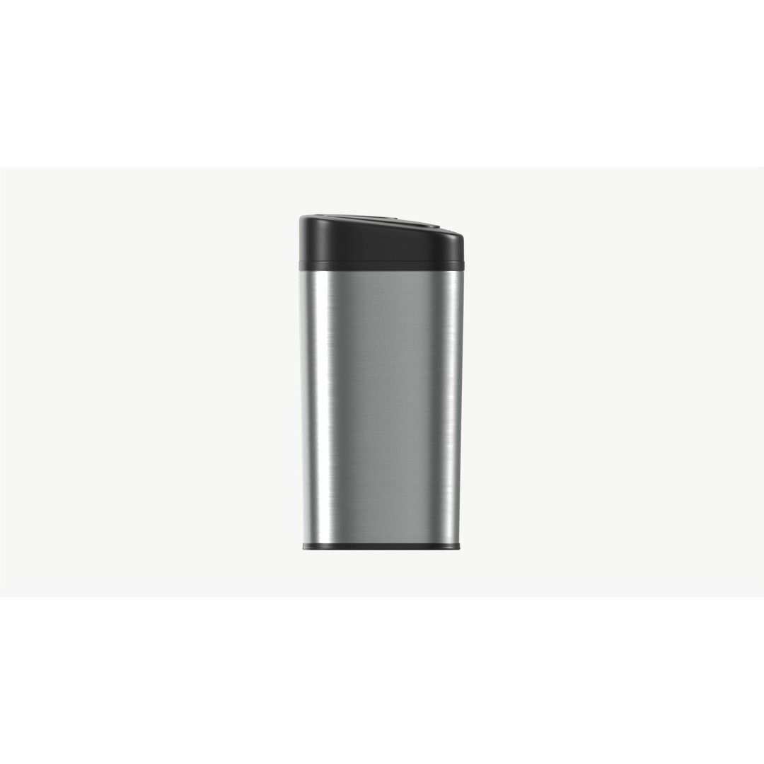 Automatic Sensor Trash Can 3D Model – Modern Smart Furniture, FBX - View 7