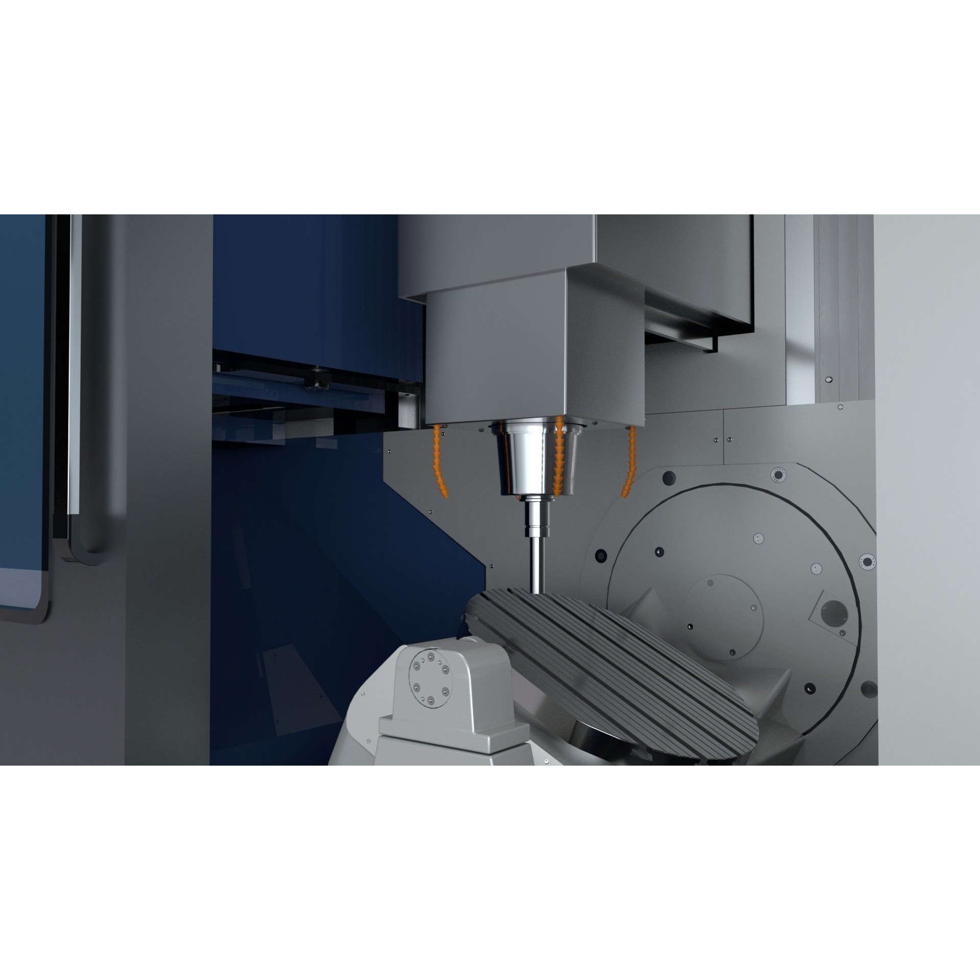 Doosan Milling CNC Machine - Rigged 3D Model - View 67