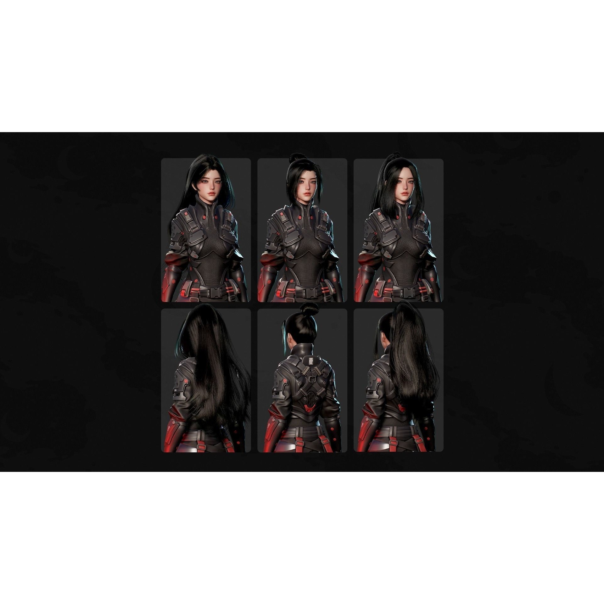 Stellar Rogue - Low-Poly Game-Ready 3D Model - View 13