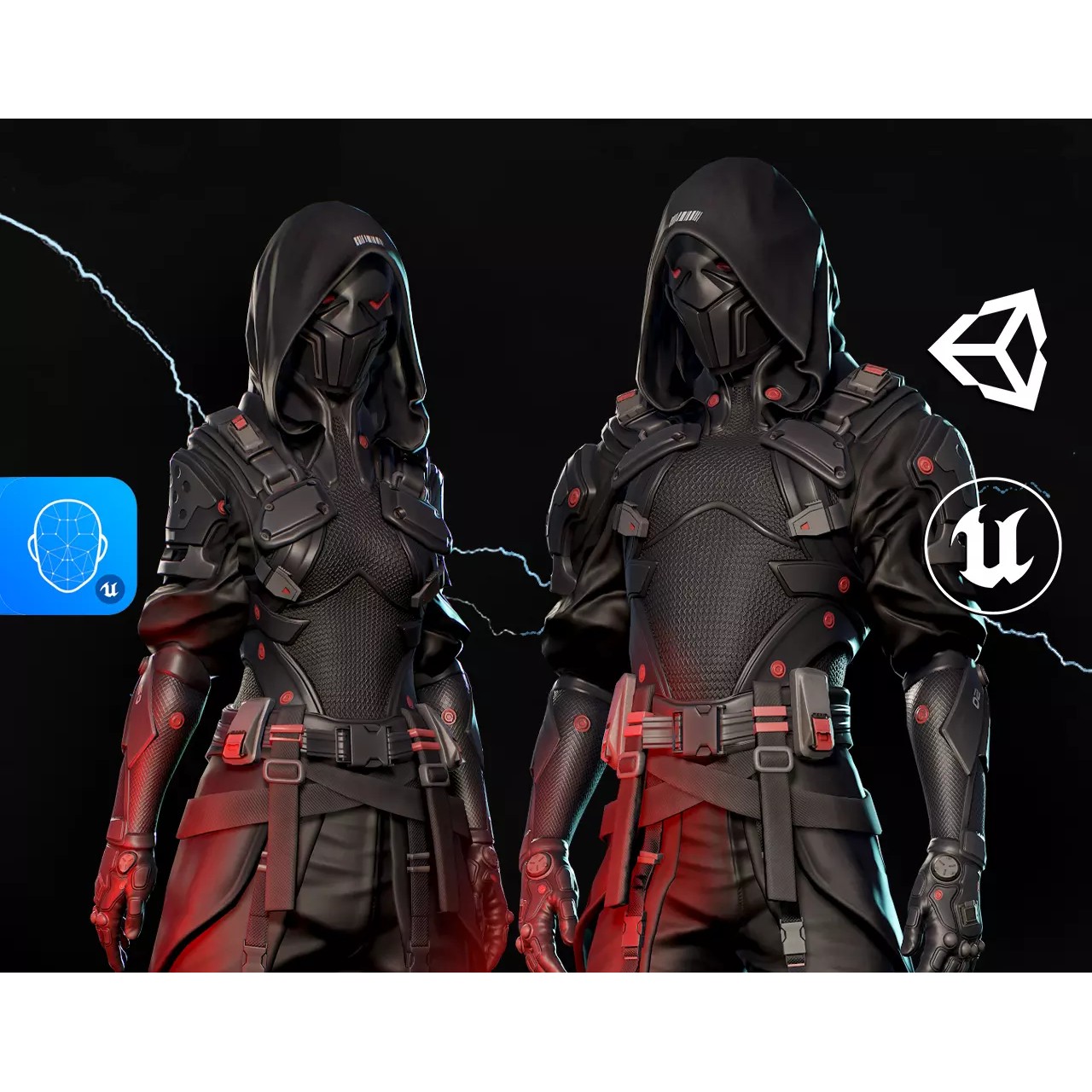 Stellar Rogue - Low-Poly Game-Ready 3D Model - View 2