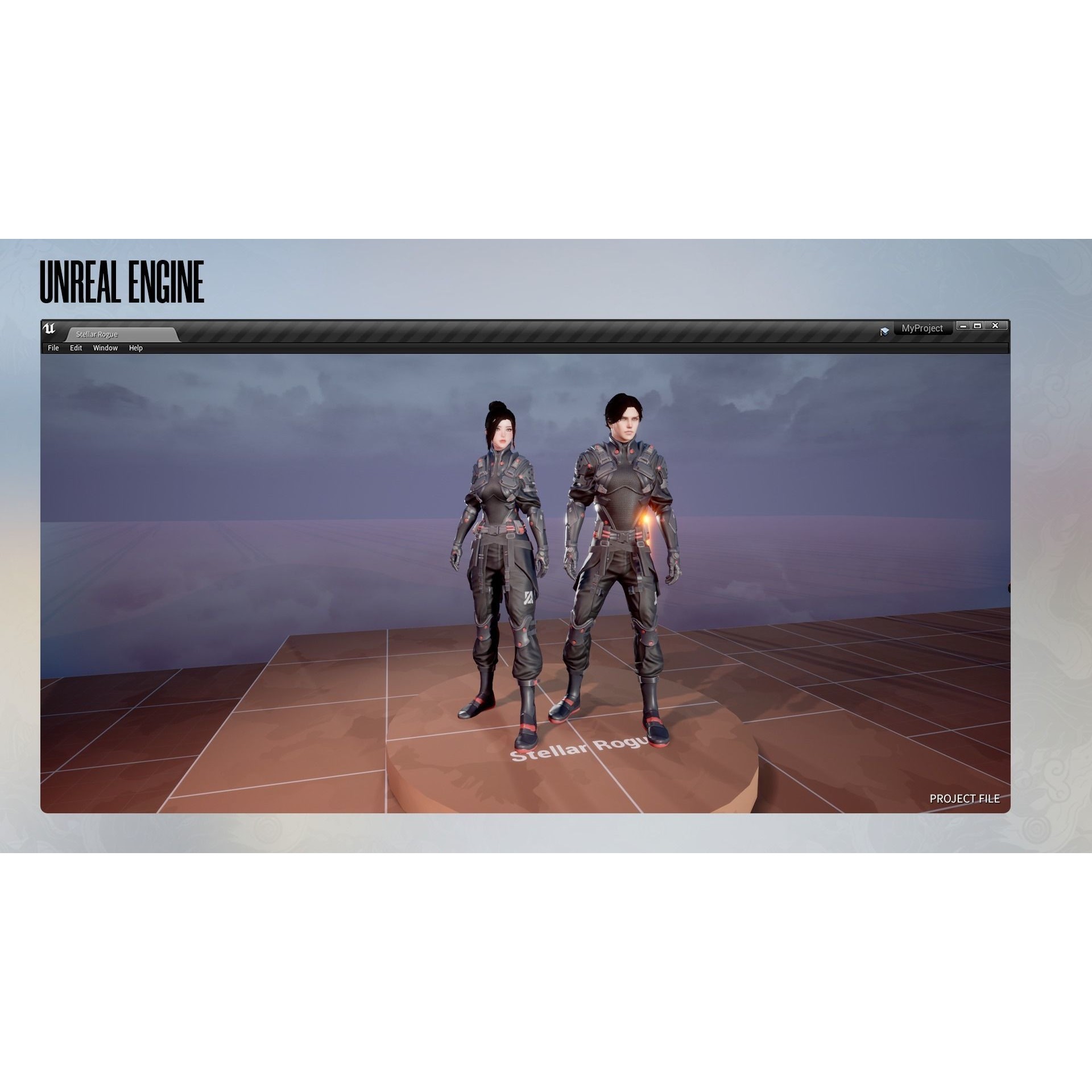 Stellar Rogue - Low-Poly Game-Ready 3D Model - View 20