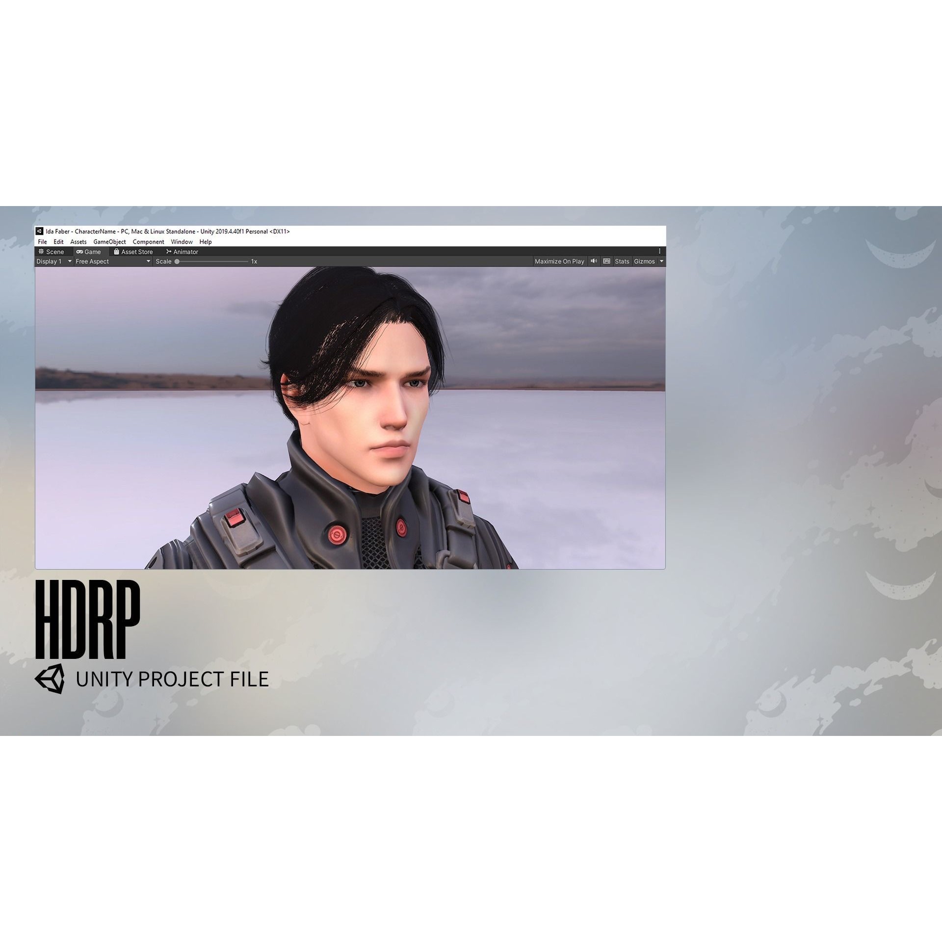 Stellar Rogue - Low-Poly Game-Ready 3D Model - View 26