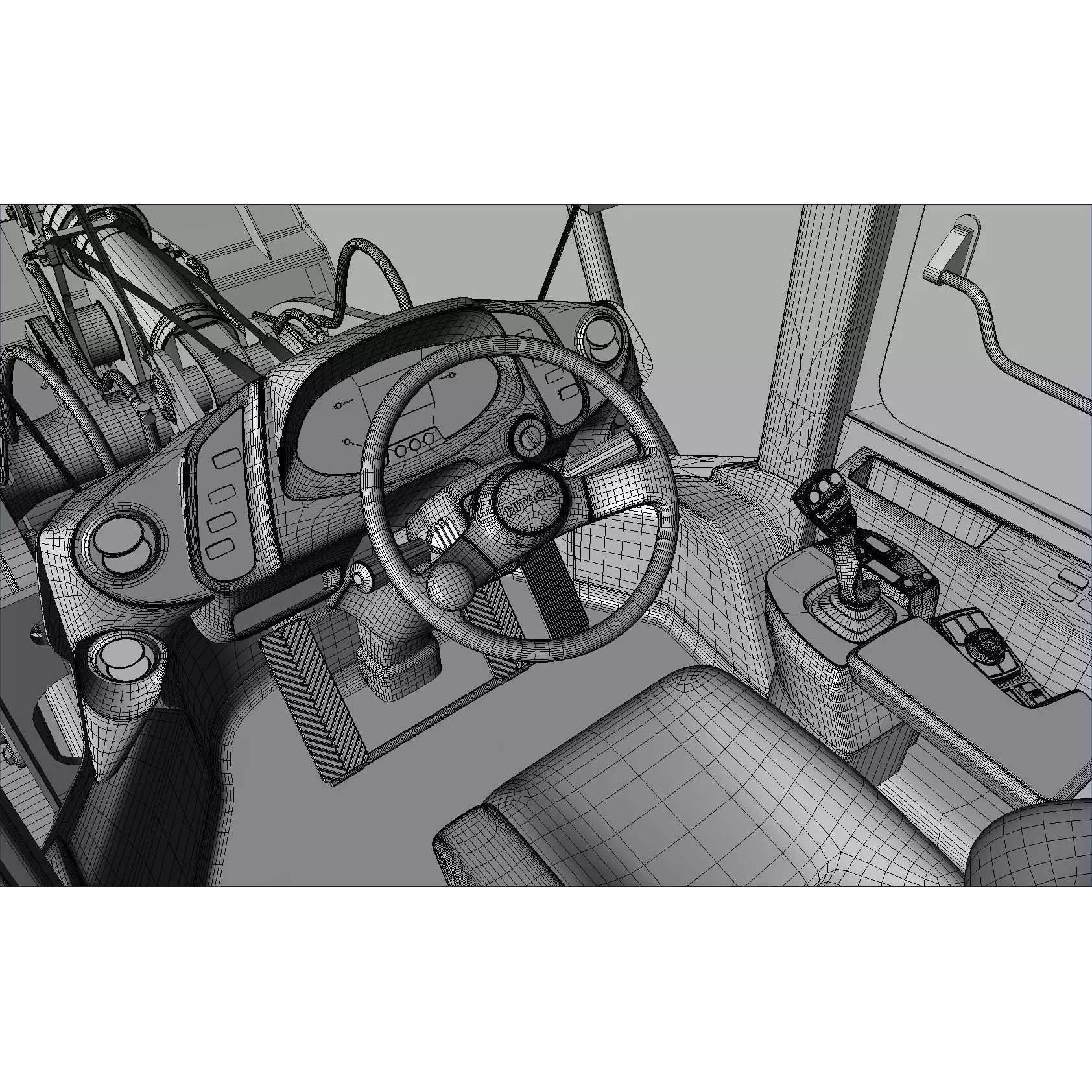 Hitachi ZW180-7 - Game-Ready 3D Model - View 27