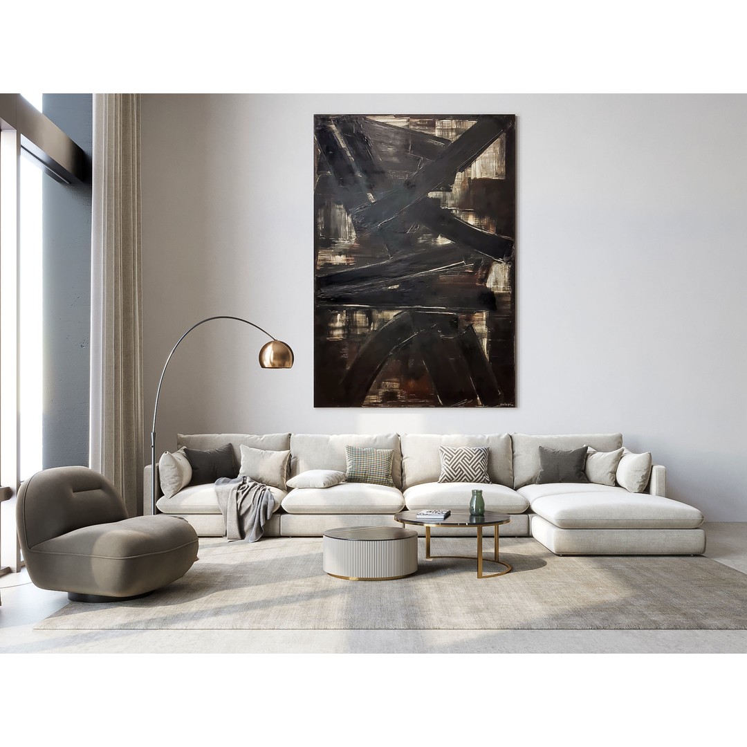 Interior Living Room Scene 3D Model – Fully Textured, Game-Ready Formats - View 3