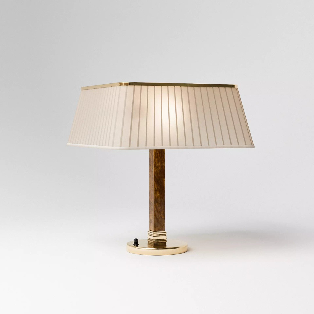 Brass Silk Table Lamp 3D Model – Low Poly PBR Asset, FBX, OBJ - View 2
