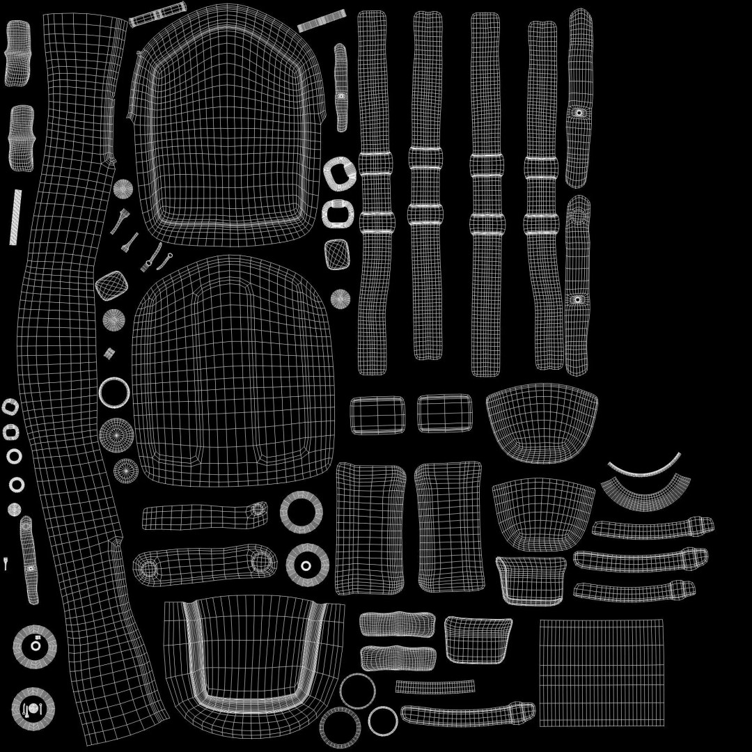 Stylized Backpack 3D Model – High Poly Game Asset, FBX & OBJ - View 16