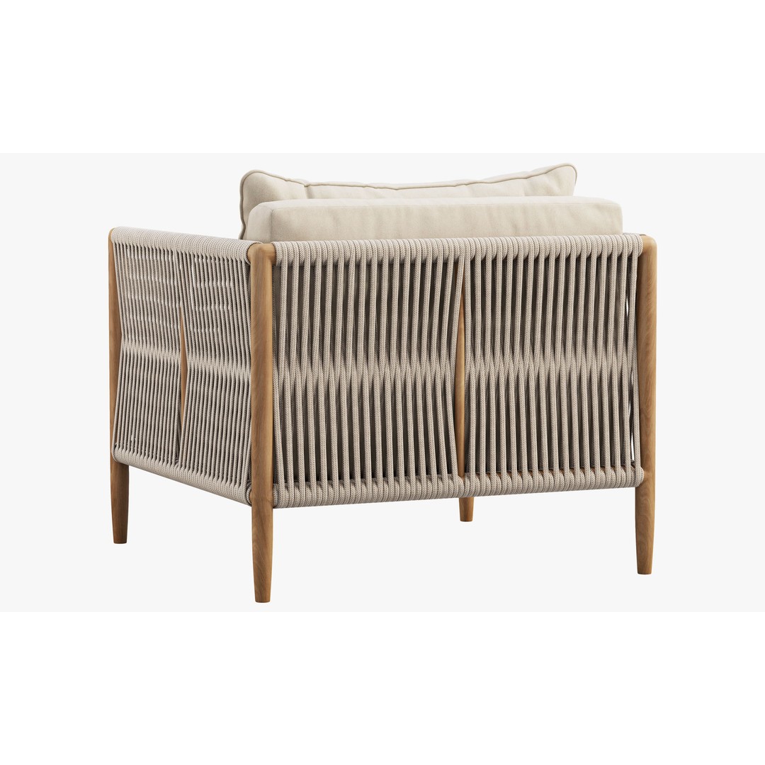 Brown Jordan Maldives Lounge Chair 3D Model – Outdoor Fabric Lounge Chair - View 19