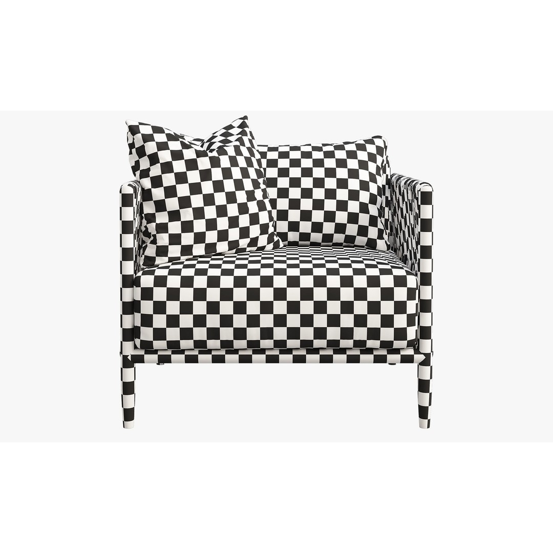 Brown Jordan Maldives Lounge Chair 3D Model – Outdoor Fabric Lounge Chair - View 22
