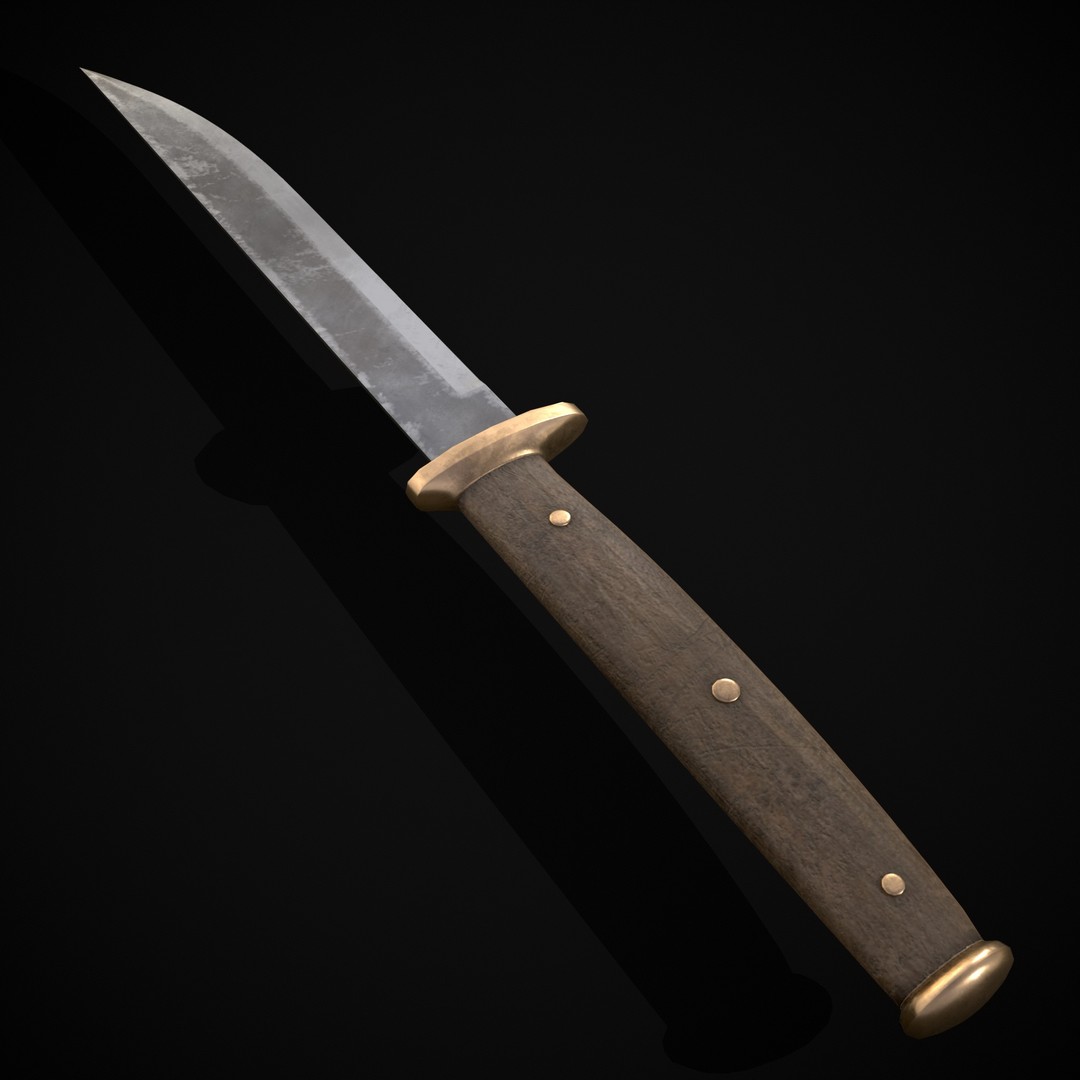 Wooden Cutting Boards 3D Model – Low Poly Game Asset, FBX & OBJ - View 22