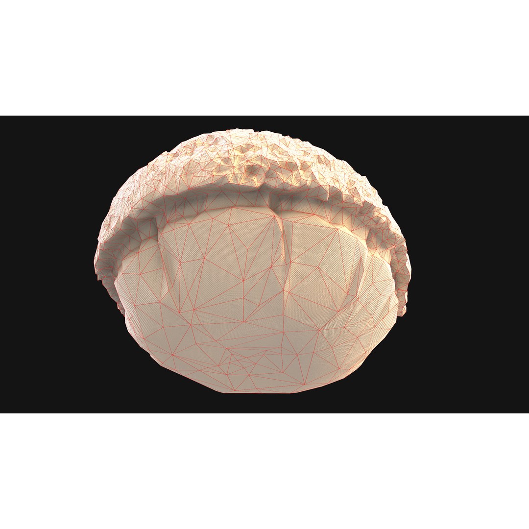 Pet Bed 3D Model – Low Poly Game Asset, PBR Textures, FBX