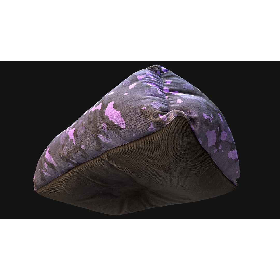 Pet Bed 3D Model – Low Poly Game Asset, PBR Textures, FBX - View 23